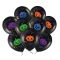 globos de latex negros con calabazas para halloween
                            