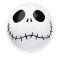 globo foil redondo 45cm halloween calavera jack esqueleton