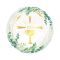 Globo foil 45 cm Comunión Cáliz IHS con hojas verdes