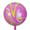 globo foil esfera orbz 40cm marble azul