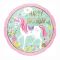Globo foil metalico happy birthday de unicorio