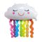 globo foil nube con lluvia de colores