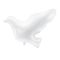 globo foil metalico paloma blanca 77x66cm