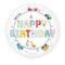 Globo Foil 45cm Happy Bithday AUTOS