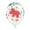 Bolsa 6 Globos DECO Strong Balloons® Látex 30cm Dinosaurios