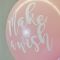 Bolsa 6 Globos DECO Strong Balloons® Látex 30cm "Make a wish"