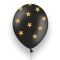 Bolsa 6 Globos DECO Látex Strong Balloons® Látex 30cm Estrellas Doradas
