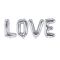 LOVE Letras Foil 41cm Plata