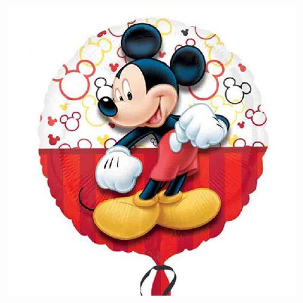  Globo foil metálico  5cm cumpleaños Mickey Mouse de Anagram®