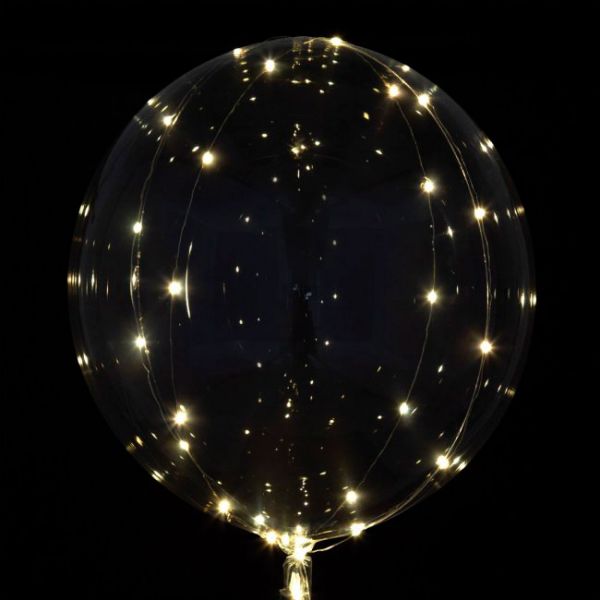 DECO Burbuja con luces LED de colores