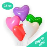 Bolsa 50 Globos DECO Corazones 28cm