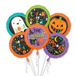 bouquet de globos foil para halloween