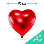 Globos Foil DECO Corazón 45cm. Pincha y elige el color