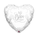 Globo foil metálico para bodas deco Mi Boda 45cm