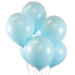 Bolsa 50 Globos DECO Latex 28cm Azul Baby