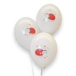 Bolsa 6 Globos DECO Strong Balloons® Látex 30cm Mariquita