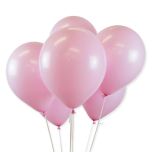 Bolsa 50 Globos DECO Latex 28cm Rosa Baby