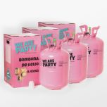 pack de 3 bombonas de helio grandes de 0,42m3