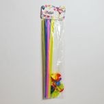 Pack 12 Varillas Portaglobos de 40cm de Colores