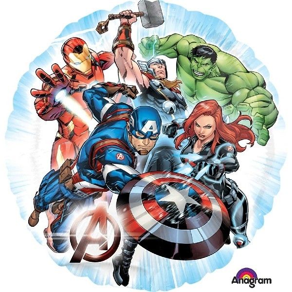Globo Foil 45cm DECO "Avengers" Anagram®
