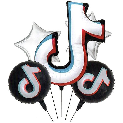 bouquet de globos foil tiktok