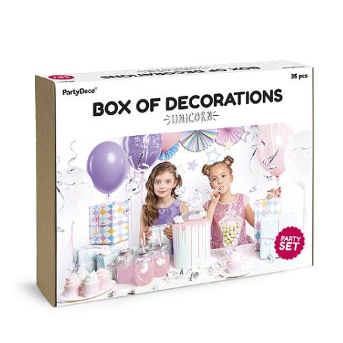 Box Decoración Unicornios