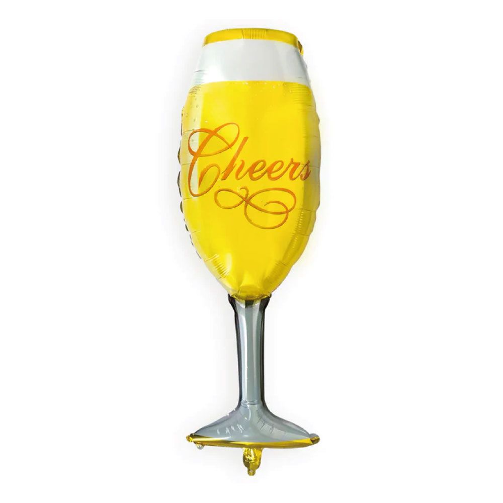 Globo Foil Copa Champagne 41x99 cm