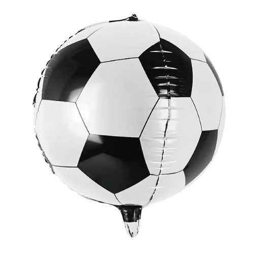 Globo foil esferico de 40cm de pelota de football o futbol