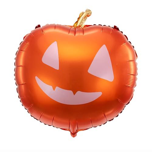 Globo foil metálico de calabaza de Halloweeen