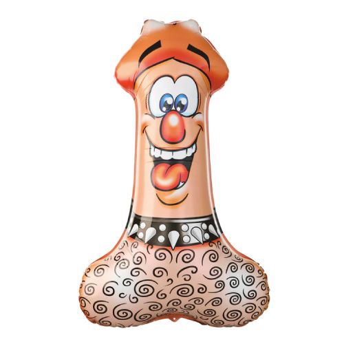 globo foil pene 58x90cm