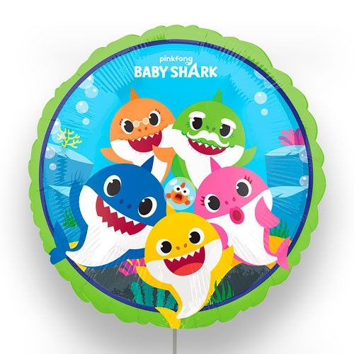 Globo Foil DECO 45cm "Baby Shark" Anagram®