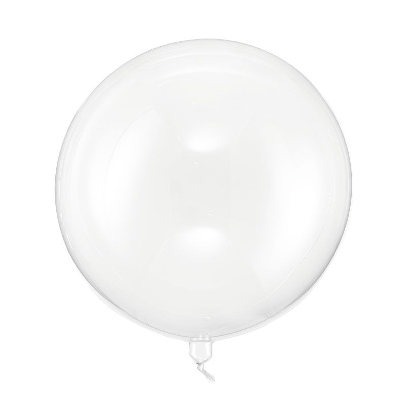 Globo bubble burbuja transparente 40cm