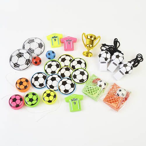 relleno para piñatas de futbol 24 piezas
