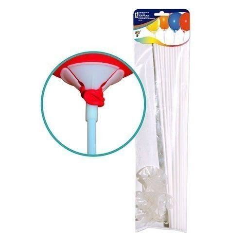 12 Varillas para atar globos