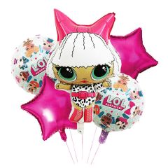  Bouquet globos foil metálicos de LOL