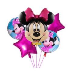 Bouquet 5 Globos Foil DECO de Minnie Anagram®