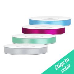 Cinta ribbon para atar globos y decorar Satin 25m
