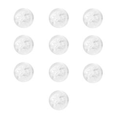 Pack 10 Bombillas LED para globos Color Blanco