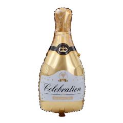 globo foil botella de champagne