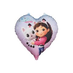 Globo Corazón “La Casa de Muñecas de Gaby” – 35 cm