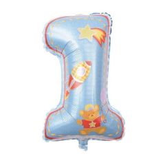 Globo foil 1 Añito Niño de 87cm
