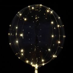 Globo DECO Látex Gigante 60cmØ Transparente
