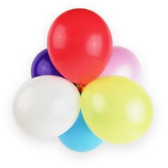 globos pequeños de látex de 13cm de colores surtidos