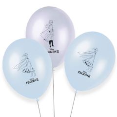 Bolsa 8 Globos DECO Látex 28cm Frozen 2