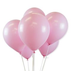 Bolsa 50 Globos DECO Latex 28cm Rosa Baby