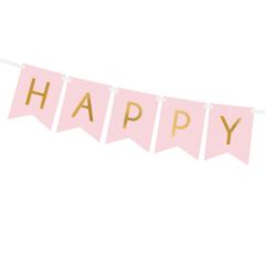 Guirnalda de banderines Happy Bithday