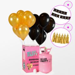 Pack Full Color Helio Mini + 30 globos