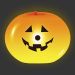 Bolsa 3 globos luminosos LED 25cm Calabaza Halloween