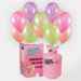 Pack Helio Maxi + 50 Globos Neón