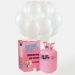 Bombona de helio con 50 Globos Blancos